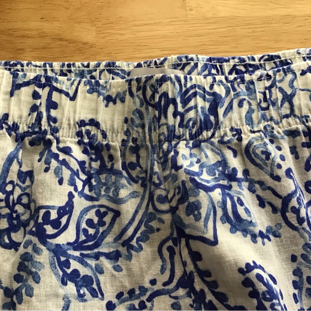 Caroline Constas Split Side Pants Tropical Floral… - image 6